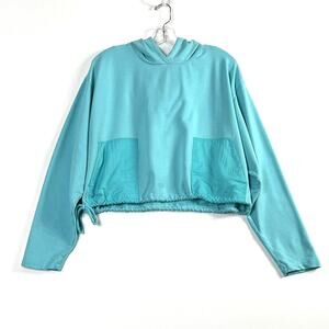 Outdoor Voices BeachTree Hoodie Pullover Long Sleeve Relaxed Blue Womens XS